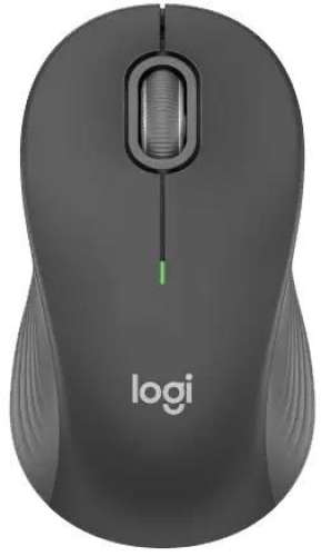 Мышь Logitech M550, оптическая, беспроводная, USB, темно-серый и серый [910-007190]